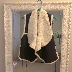 Faux Suede Vest